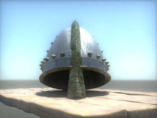 medieval helmet max - Helmet by SuIXo